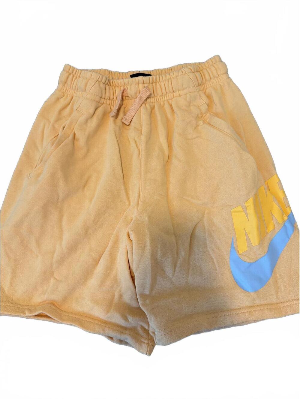 Nike Kids Boys Large+ Husky Orange Athletic Shorts